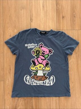Like new - JUNK FOOD ClOTHING Grateful Dead ‘Shakedown Garden’ Graphic Tee